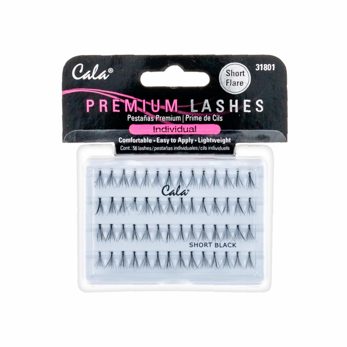 Pestañas Postizas Short Flare Premium Lashes 56 Flares CALA Unidad