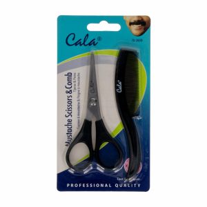Tijera Para Bigote O Barba Con Peinilla CALA