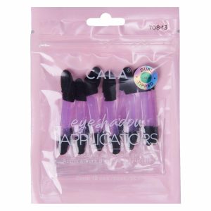 Aplicador Cosmético De Sombras De Ojos Eyeshadow Applicators Double-Tip CALA Set X12