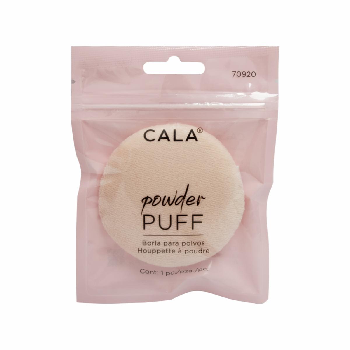 Almohadilla Para Maquillaje Powder Puff CALA Unidad