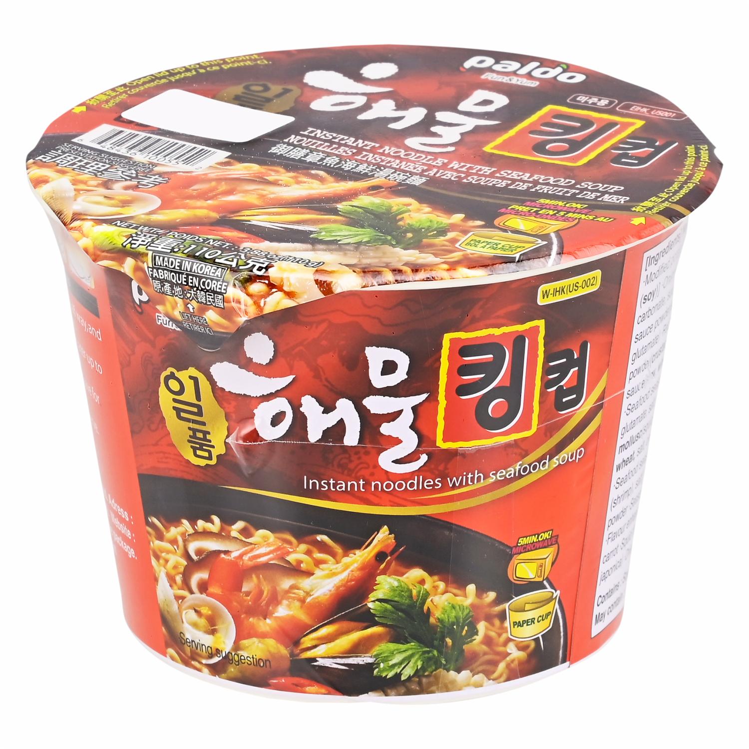 Fideos Instantáneos Sabor Mariscos PALDO 110 G