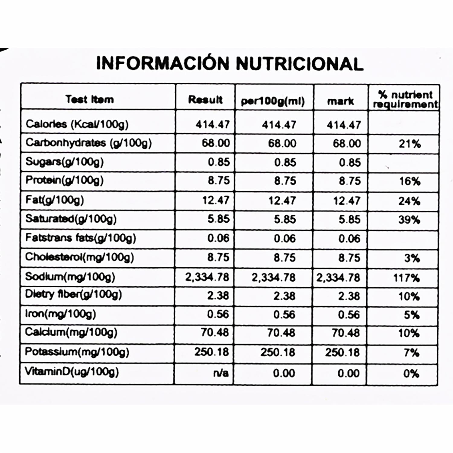 Fideos Instantáneos Sabor Mariscos PALDO 110 G - Image 2