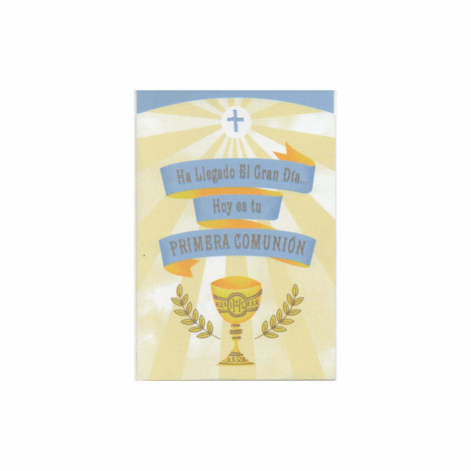 Tarjeta Felicitación Primera Comunión HALLMARK 1 Pieza