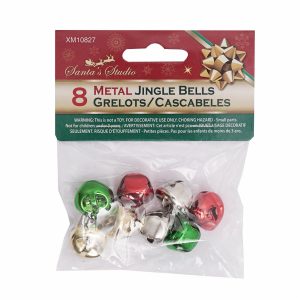 Cascabeles Metálicos Surtidos LPS 8 Piezas