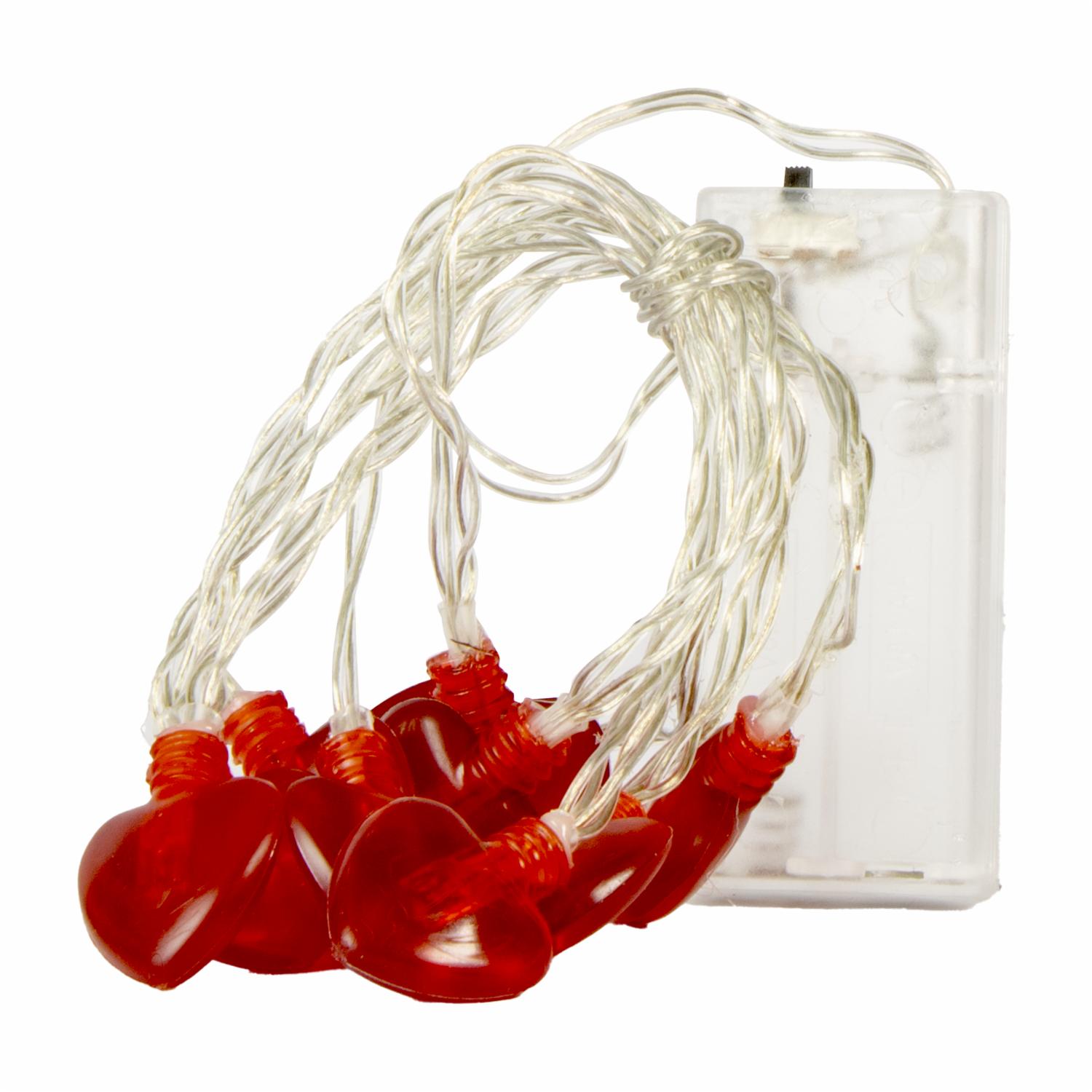 Tiras Led En Forma De Corazón LPS X 10 Uds