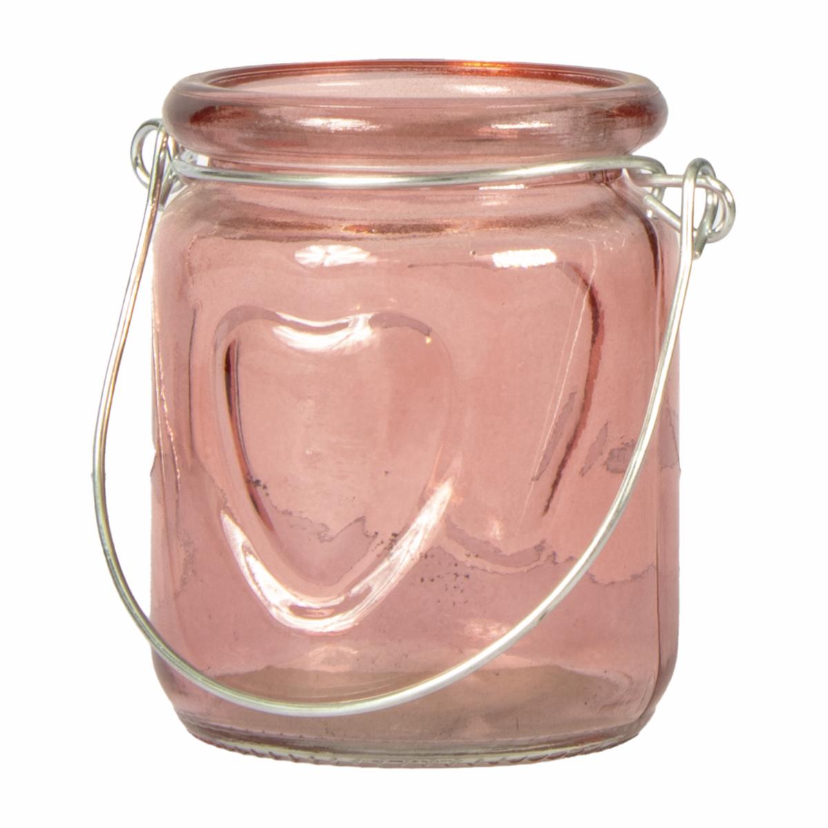 Candelabro Corazón Relieve San Valentín LPS 1 Pieza