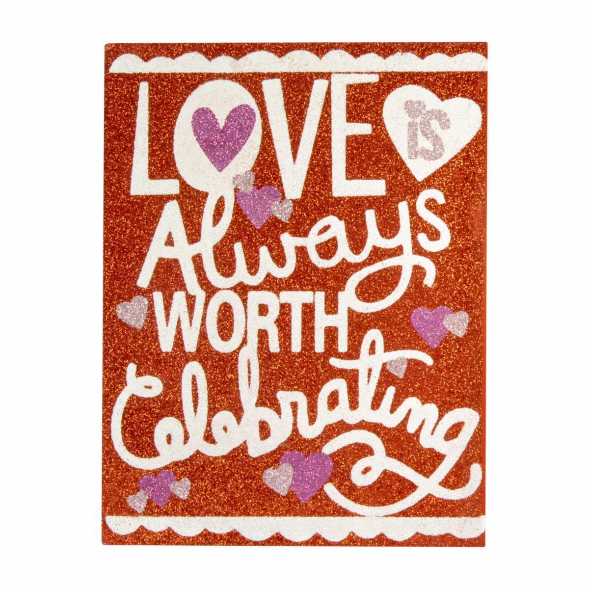 Placa Colgante Pared Purpurina LPS Unidad - Image 2