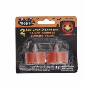 Velas Led Para Calabaza LPS X 2 Uds