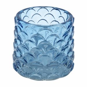 Porta Vela Diseño Hojas LPS Unidad