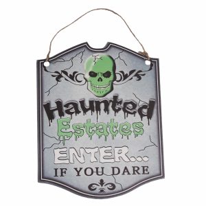 Placa Colgante De Halloween LPS MDF
