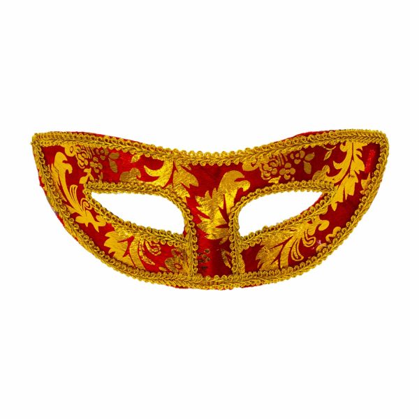 Antifaz Elegante Dorado IMPORTADORA CUMPLEAÑOS