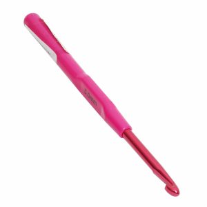 Aguja Crochet Mango 50 Fucsia CISNE 5.0 MM