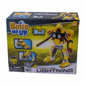 Bloques De Armar Transformable 3 En 1 BUILD ME UP 106 Piezas