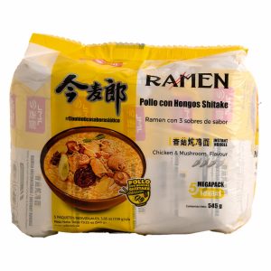 Ramen De Pollo Con Hongos Shitake JINMAILANG 545 G