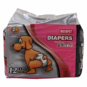 Pañal De Mascotas Básico HUSHPET X 12 Uds