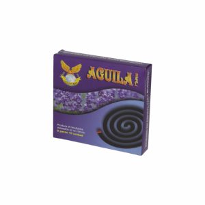 Incienso Para Mosquitos Espiral Lavanda AGUILA REAL X 5 Uds