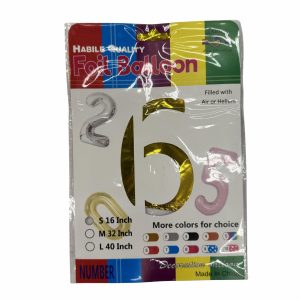 Globo Aluminio Dorado N6 IMPORTADORA CUMPLEAÑOS 16"