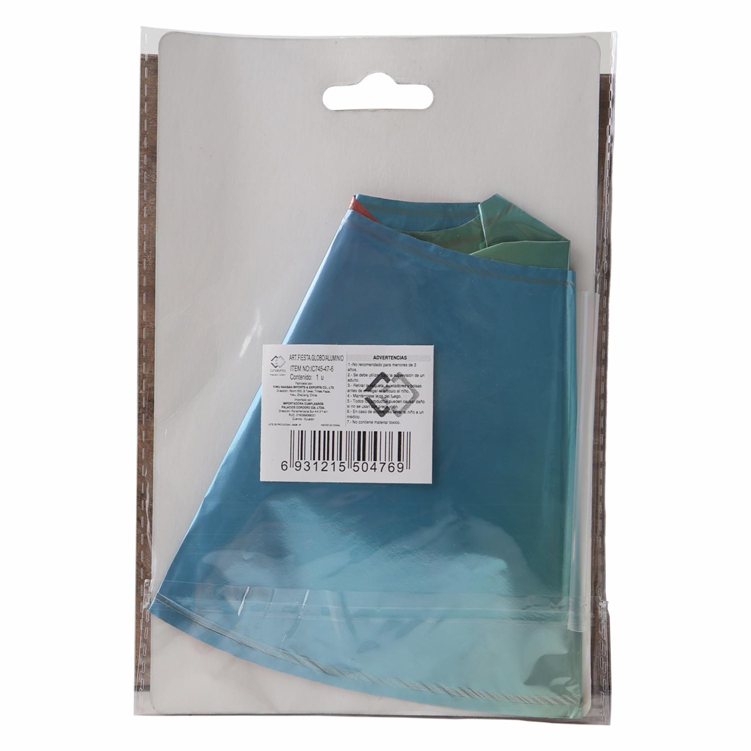 Globo Metálico Multicolor Nro. 6 IMPORTADORA CUMPLEAÑOS 16" - Image 2