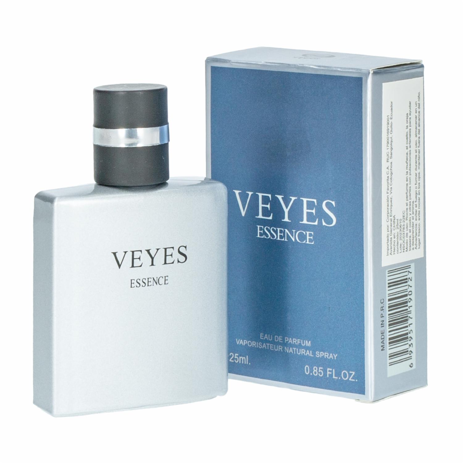 Fragancia Para Caballero Essence Azul VEYES EDP 25 Ml