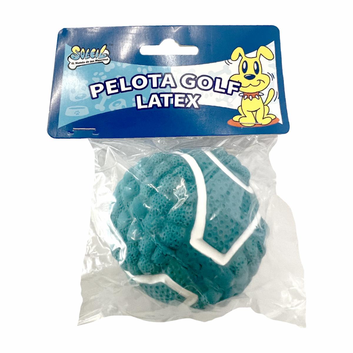 Juguete Para Mascota Diseño Pelota De Golf En Látex SOLEIL Unidad