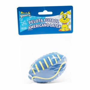 Juguete Para Mascota Pelota De Futbol Americano De Látex SOLEIL Unidad