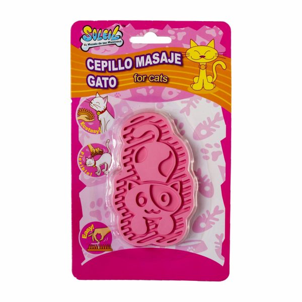 Cepillo Para Mascota Masaje Gato SOLEIL - Image 2