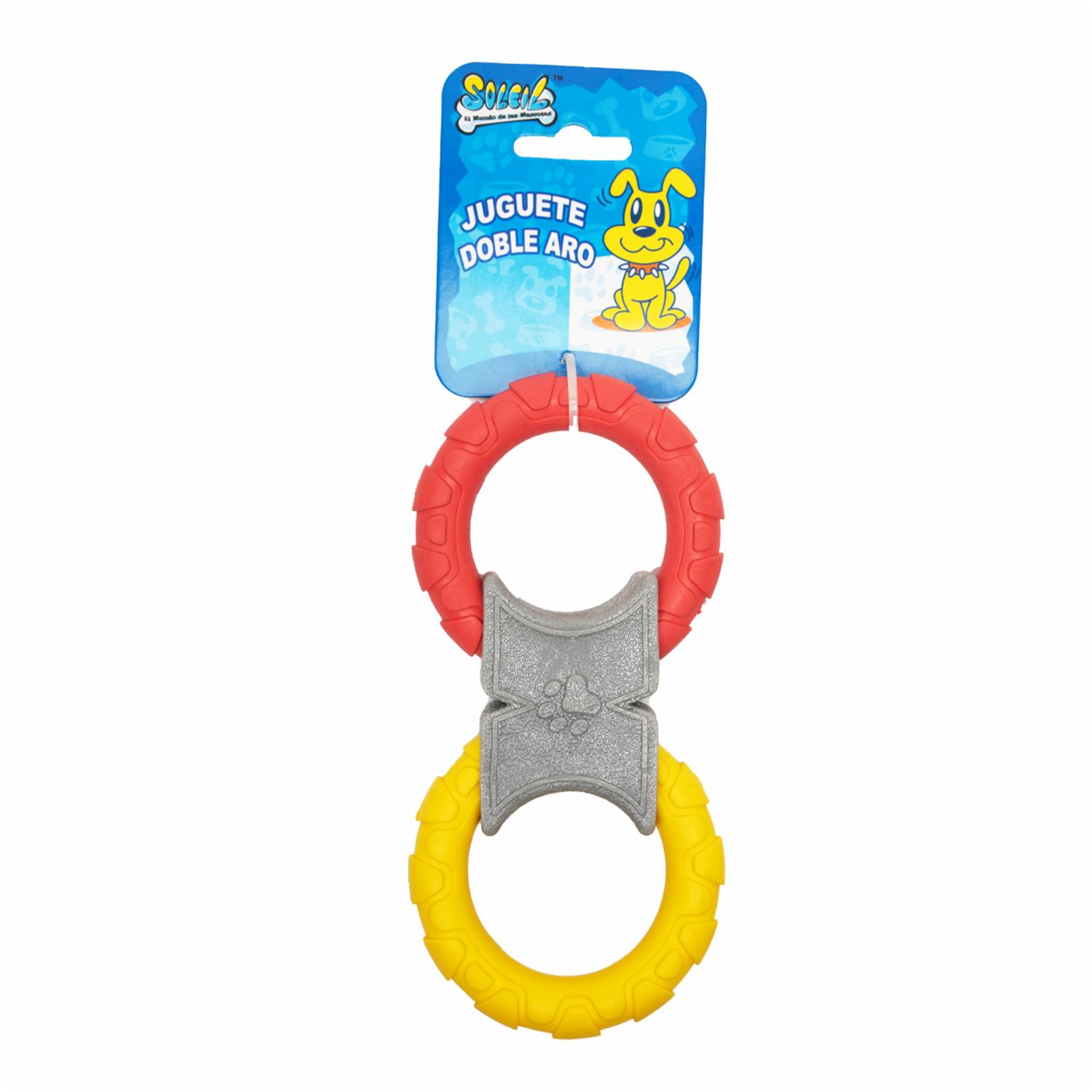Juguete Para Mascota Doble Aro SOLEIL Unidad