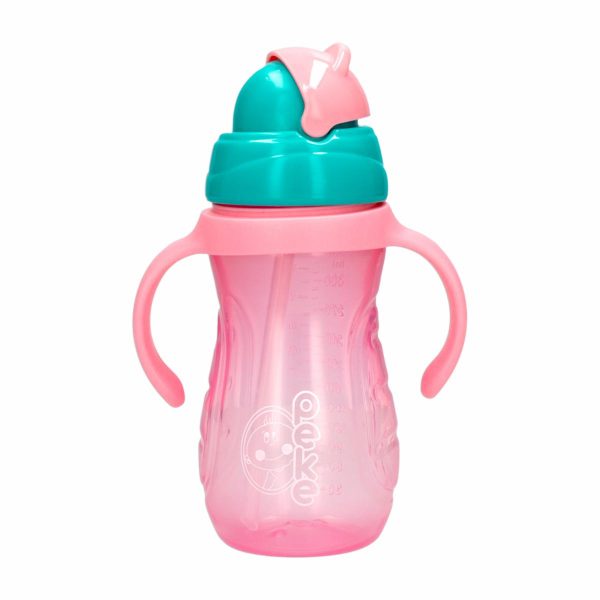 Vaso Para Niña De Entrenamiento Color Rosa PEKE