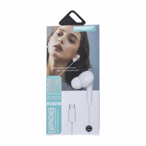 Audífonos Inserción TYPE C TREQA Con Cable