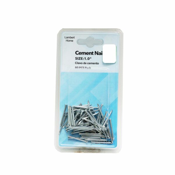 Pack De Clavos De Cemento 1.0" IDEAL HOME