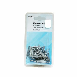 Pack De Clavos De Cemento 1.0" IDEAL HOME X 80 Uds
