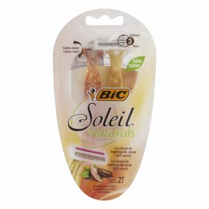 Razuradora Desechable Soleil Naturals X2 BIC Paquete