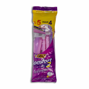 Razuradora Desechable Confort Twin Women Pouch BIC 5 Uds