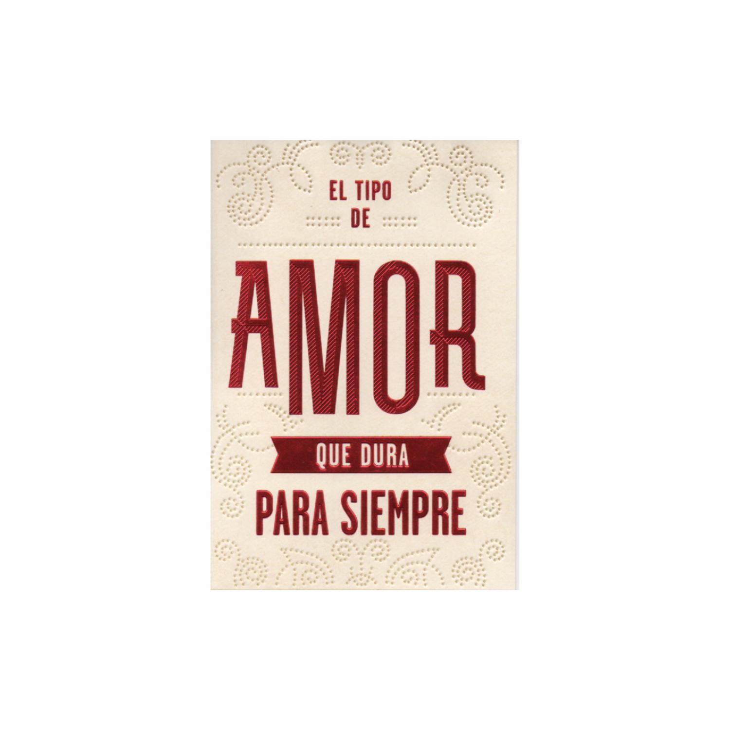 Tarjeta De Felicitación Cumpleaños Amor HALLMARK 1 Pieza