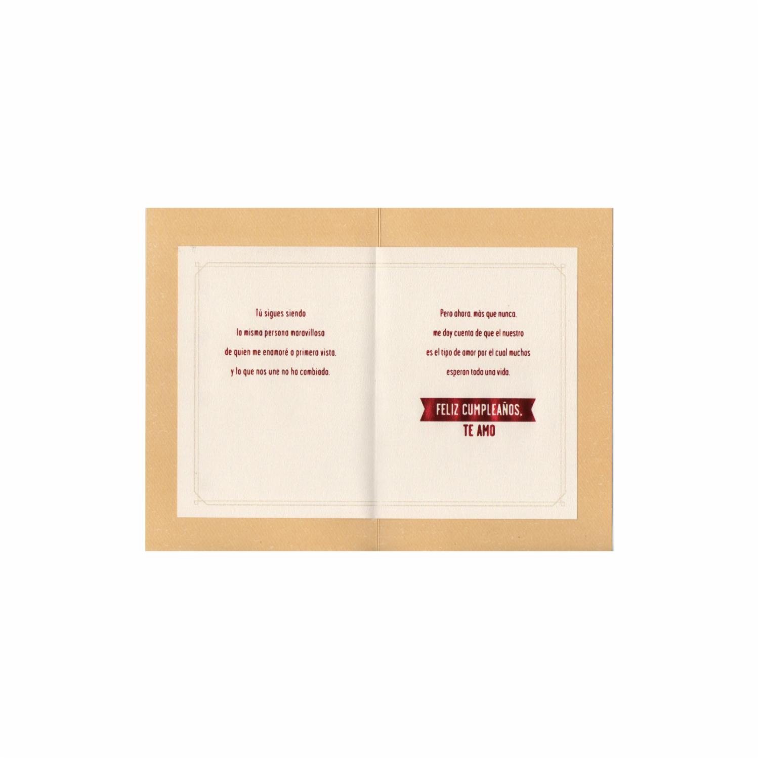 Tarjeta De Felicitación Cumpleaños Amor HALLMARK 1 Pieza - Image 2