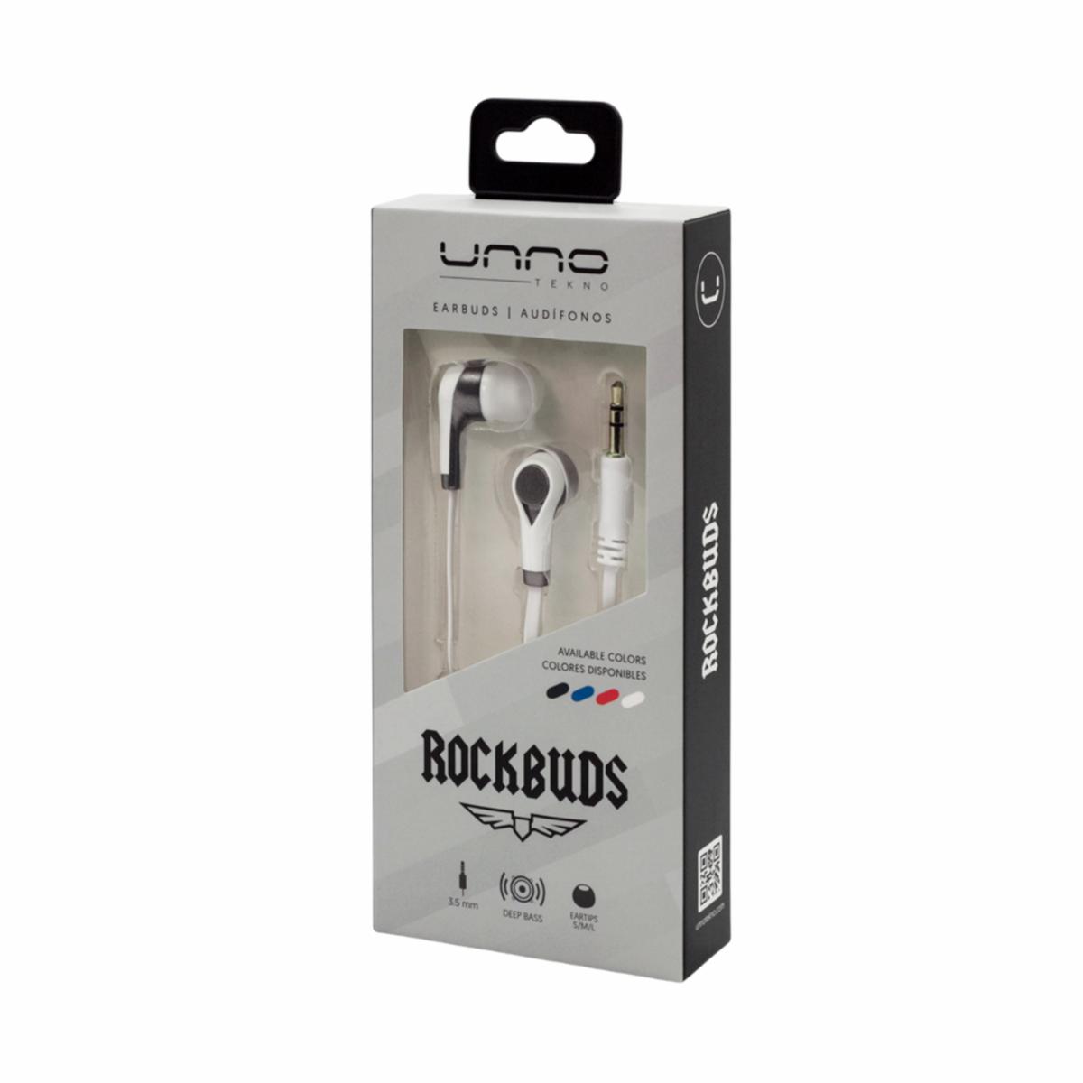 Audífonos Rockbuds HS7003 3.5 Mm UNNO TEKNO Con Cable - Image 3