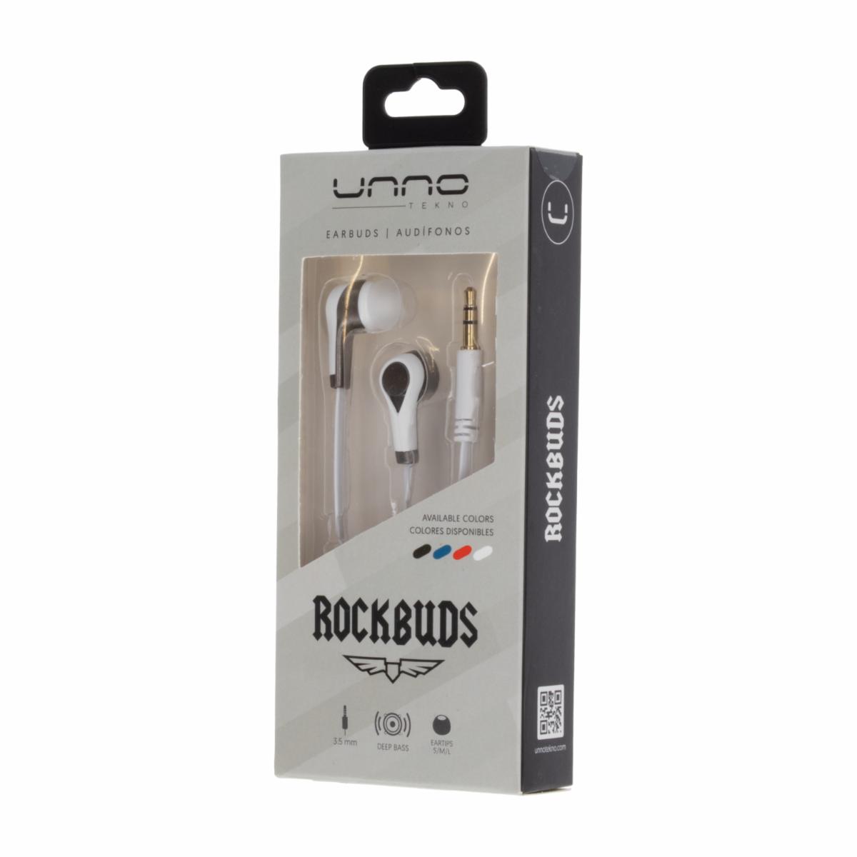 Audífonos Rockbuds HS7003 3.5 Mm UNNO TEKNO Con Cable - Image 4