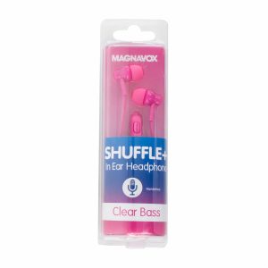 Audífonos Shuffle+ MHP4851PK MAGNAVOX Con Cable