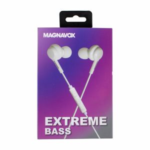 Audífonos Extreme Bass MHP4857WH MAGNAVOX Con Cable
