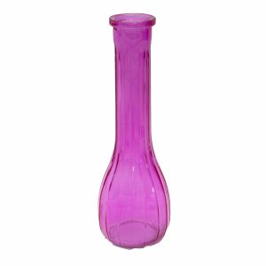 Florero Decorativo Solitario De Vidrio BONITA HOME Unidad