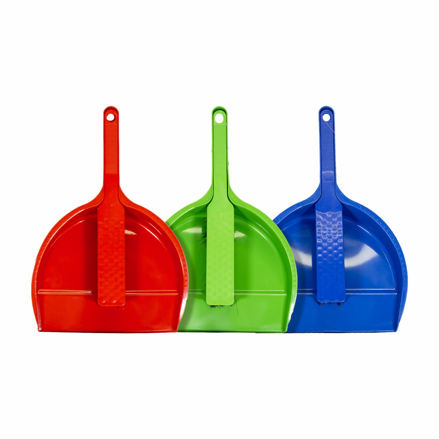 Recogedor Y Cepillo De Basura Colores Surtidos BONITA HOME Unidad