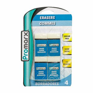 Pack De Borradores Blancos PROMARX X 4 Uds