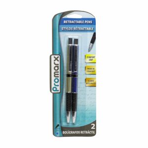 Pack De Bolígrafos De 1.1 Mm Negro Y Azul PROMARX Unidad