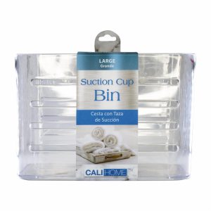 Cesta Rectangular Con Taza De Succión CALIHOME