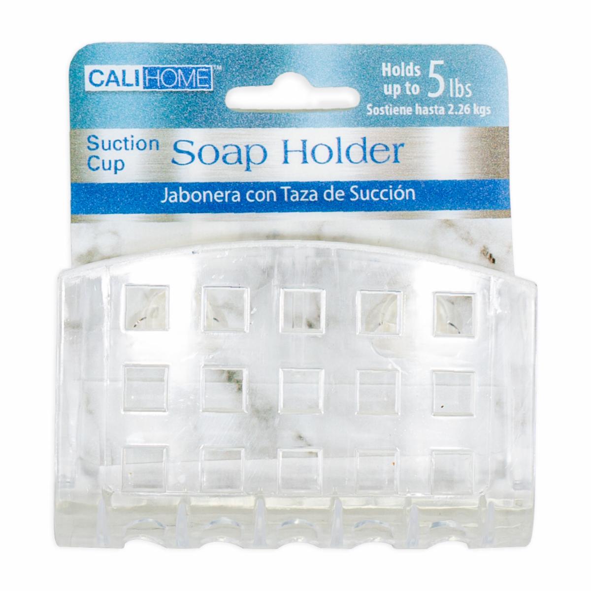 Jabonera Cesta Con Ventosa CALIHOME Unidad