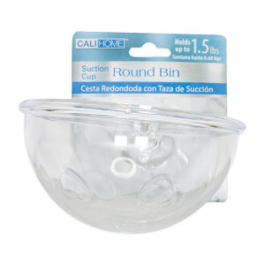Jabonera Redonda Con Taza De Succión CALIHOME 1.5 Lb