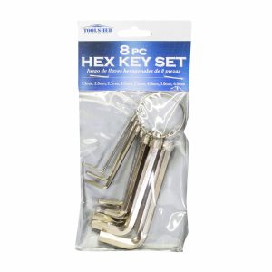 Pack Llaves Hexagonales TOOLSHED X 8 Uds