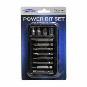 Juego De Brocas De Potencia TOOLSHED X 12 Uds