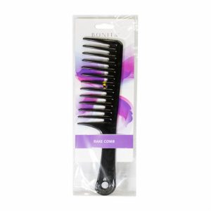 Peine De Cabello Con Mango Color Negro BONITA CARE Unidad