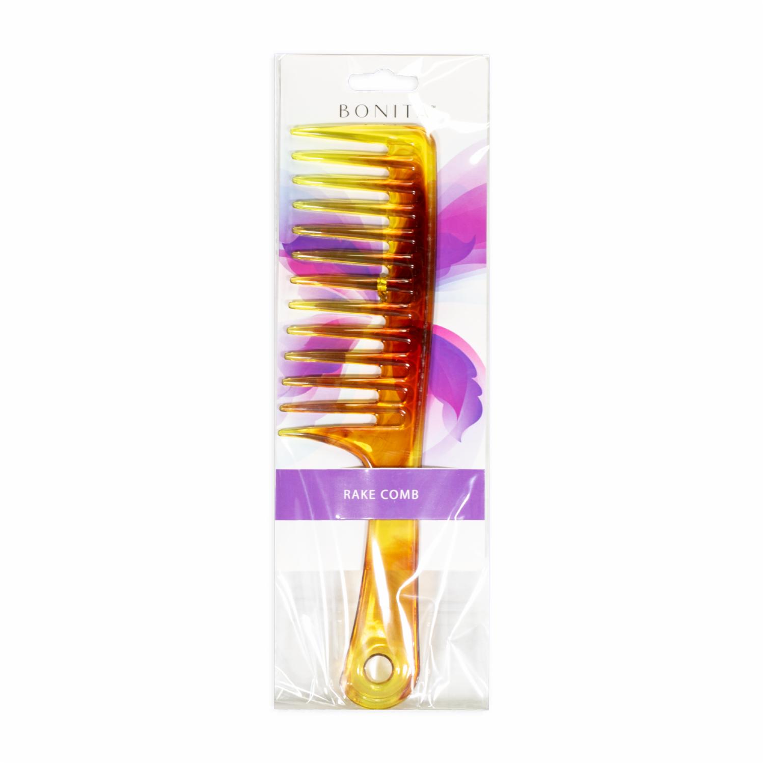 Peine De Cabello Con Mango Color Caoba BONITA CARE Unidad